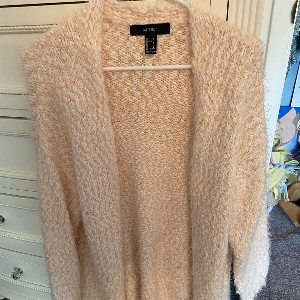Forever 21 Fuzzy Cardigan
